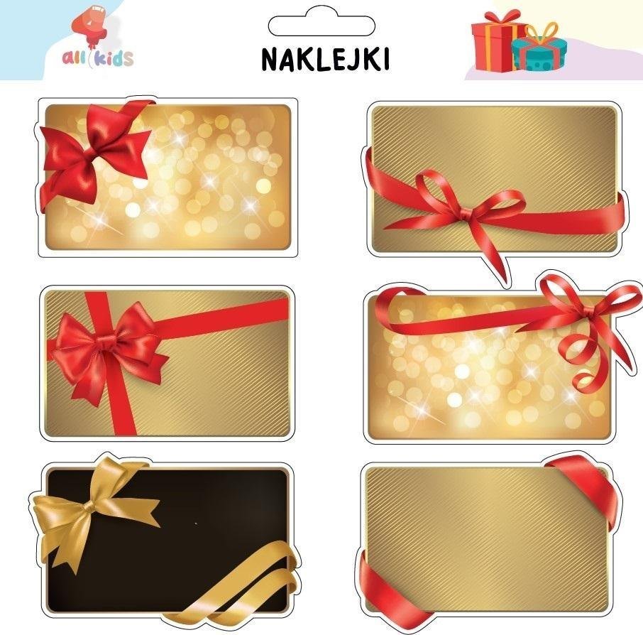 Naklejki na prezenty 1