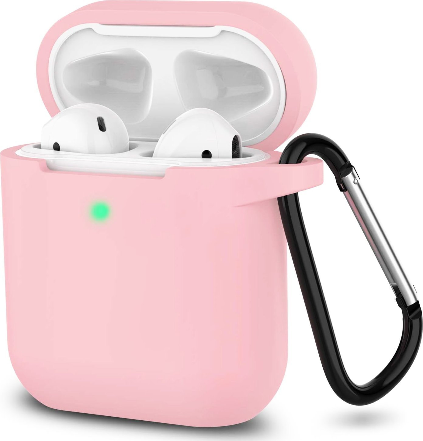 Vanfone Vanfone Etui silikonowe do Apple AirPods 1/2, różowe (VANAX53006)