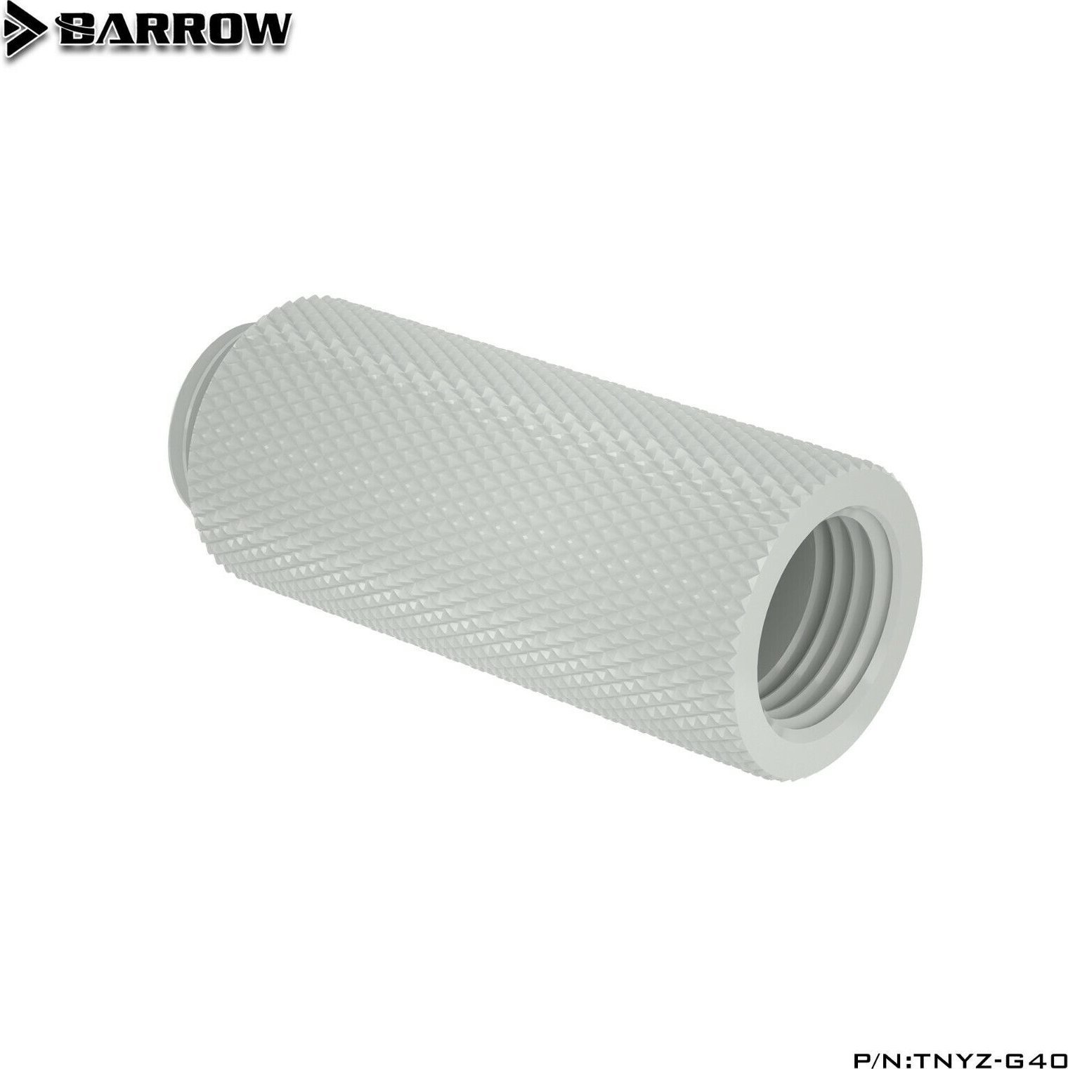 Barrow Barrow G1/4 Zoll Verlängerung gerade MF 40 - weiß