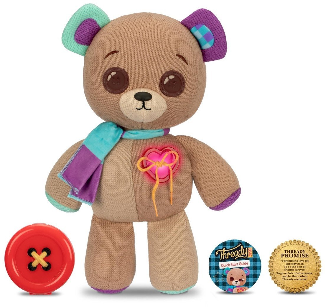 Thready Bear - electronic soft toy