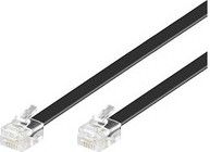 MicroConnect Modular Straight RJ12 6C/6P 3m (MPK103B)