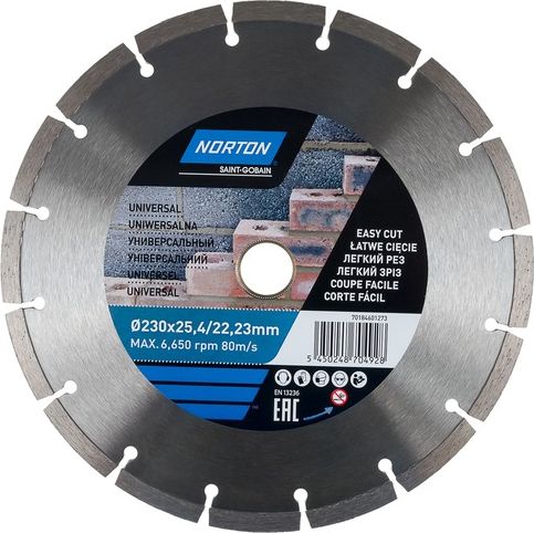 Norton Clipper tarcza diamentowa Universal 230mm (70184601273)