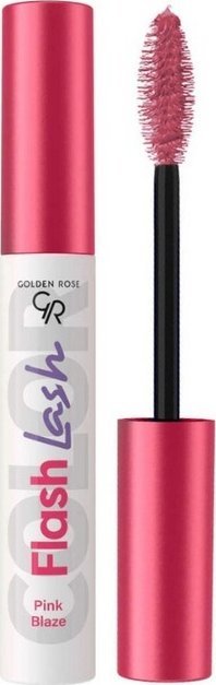 Golden Rose Flash Lash Kolorowy tusz do rzęs 9ml Róż (05)