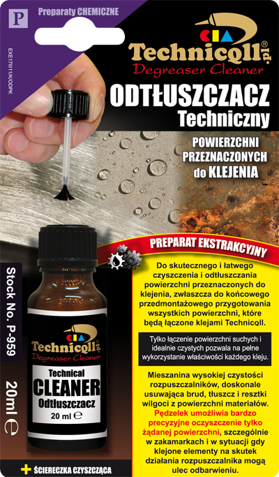 Technicqll Odtłuszczacz techniczny 20ml na blistrze P-959