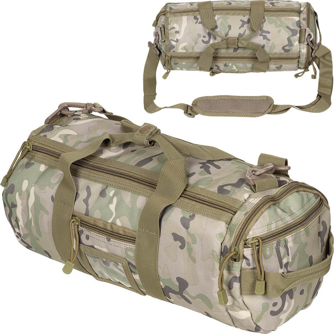 MFH Mała okrągła torba na ramię "Molle" operation-camo