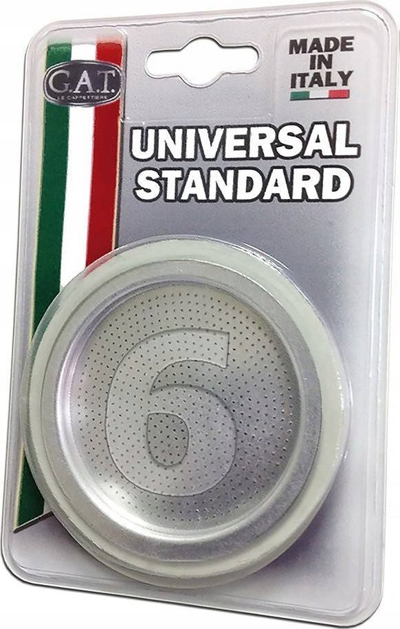 GAT Uszczelki gumowe i sitko do kawiarek GAT pojemność 2 espresso