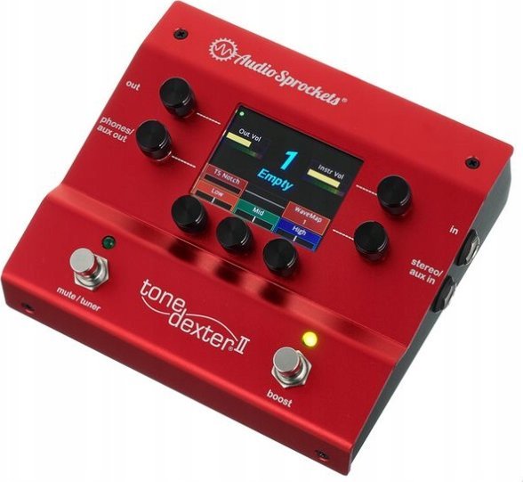 Audio Sprockets ToneDexter II Profesjonalny Przedwzmacniacz Akustyczny nowy