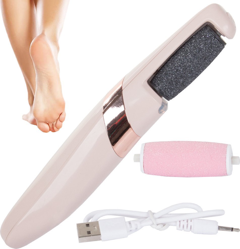 Depilator Verk Elektryczny pilnik tarka frezarka do pięt stóp led Elektryczny pilnik tarka frezarka do pięt stóp led