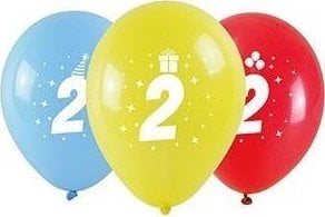 Balony z nadrukiem 2 28cm 3szt