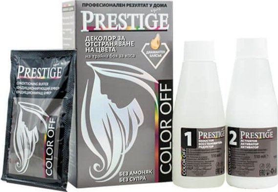 PRESTIGE COLOR OFF Trwały dekoloryzator do włosów 245 ml