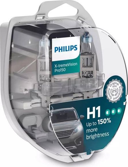 Philips Philips H1 X-treme Vision Pro 150% duo 2szt/kpl uniwersalny