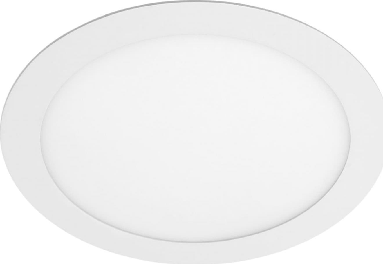 GTV Oprawa LED ORIS PLUS typu downlight,IP44,19W,1520lm,AC220-240V,50/60Hz,120,3000K,wpuszczana,biały