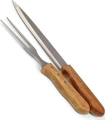 bercato Trancherset By Bercato - K: 33cm/ G: 26,5cm - Rostfritt stål, Acaciaträ