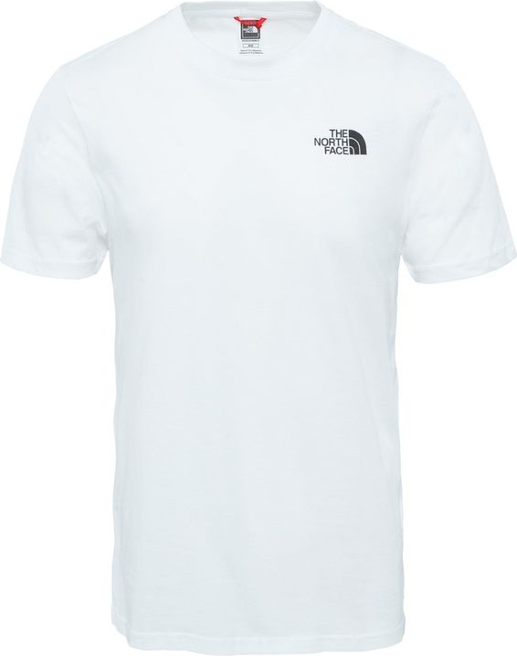The North Face Koszulka męska Simple Dome Tee FN4 biała r. XL (T92TX5FN4)