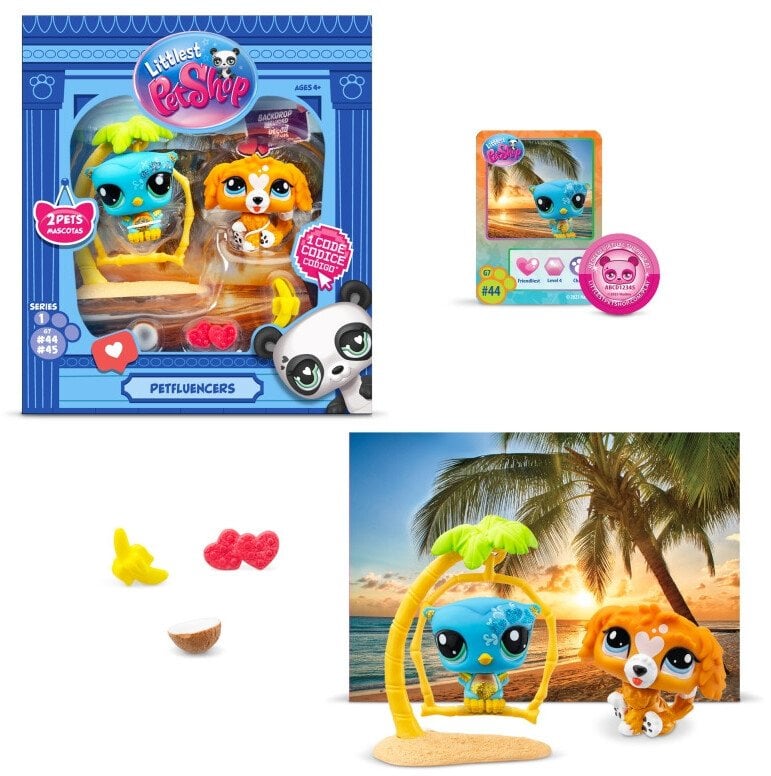 Littles Pet Shop Petfluencers 2 pak
