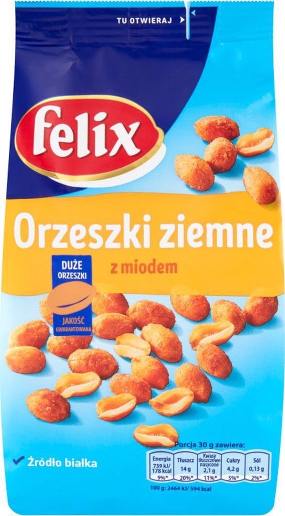 Felix Felix Orzeszki ziemne z miodem 240 g