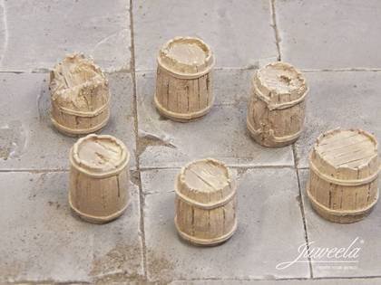 Juweela : Stare drewniane beczki - Jasne (12 szt)