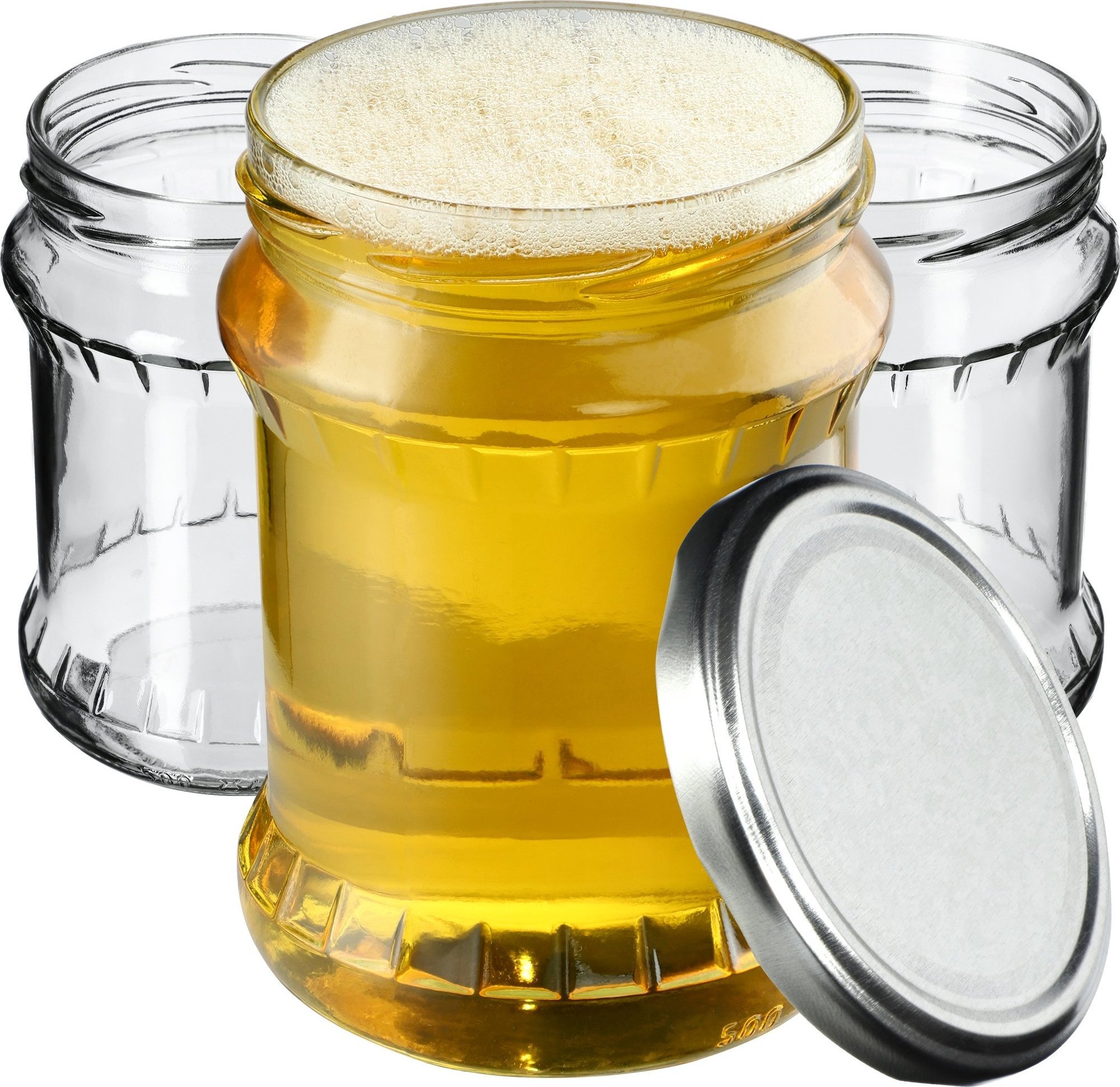 Kadax 24x Słoik Na Przetwory 500ml Dżem Wieczko fi82