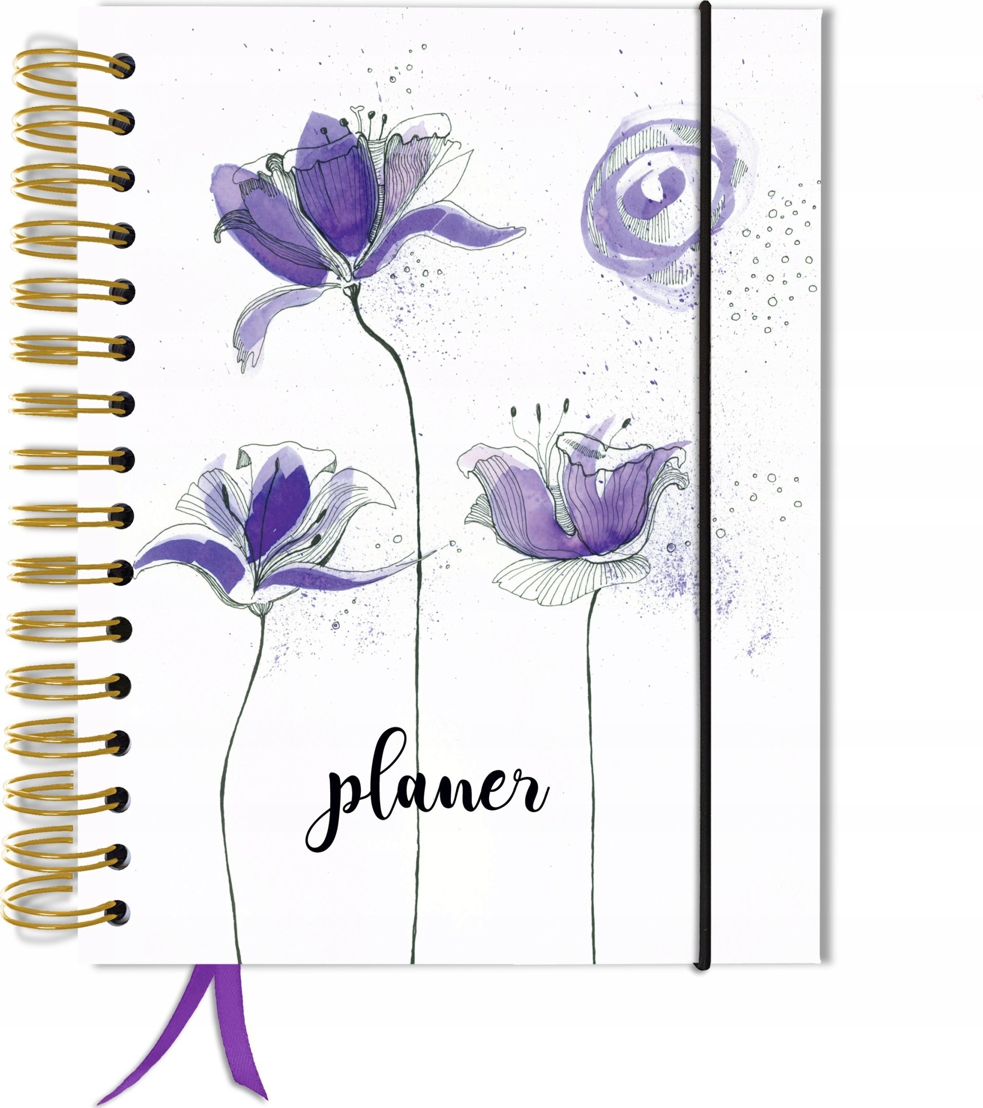 TadaPlanner Kalendarz terminarz bez dat planer książkowy A5+