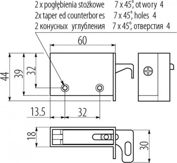 UN ZAWIESZKA KUCHENNA NOWA P/L BIAÅA (2 SZT.)
