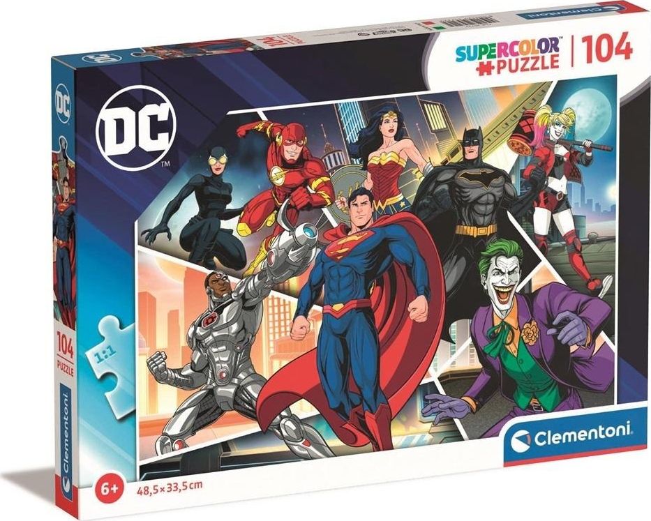 Clementoni Clementoni Puzzle 104el DC Comics JL 2 25722