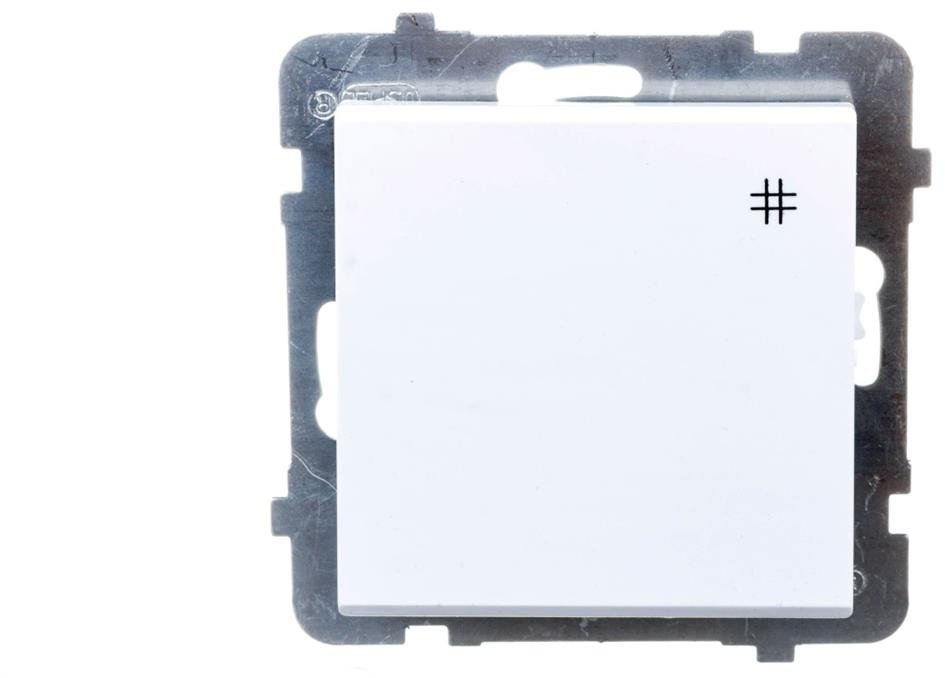 SONATA Łącznik krzyżowy biały mat ŁP-4R/m/75