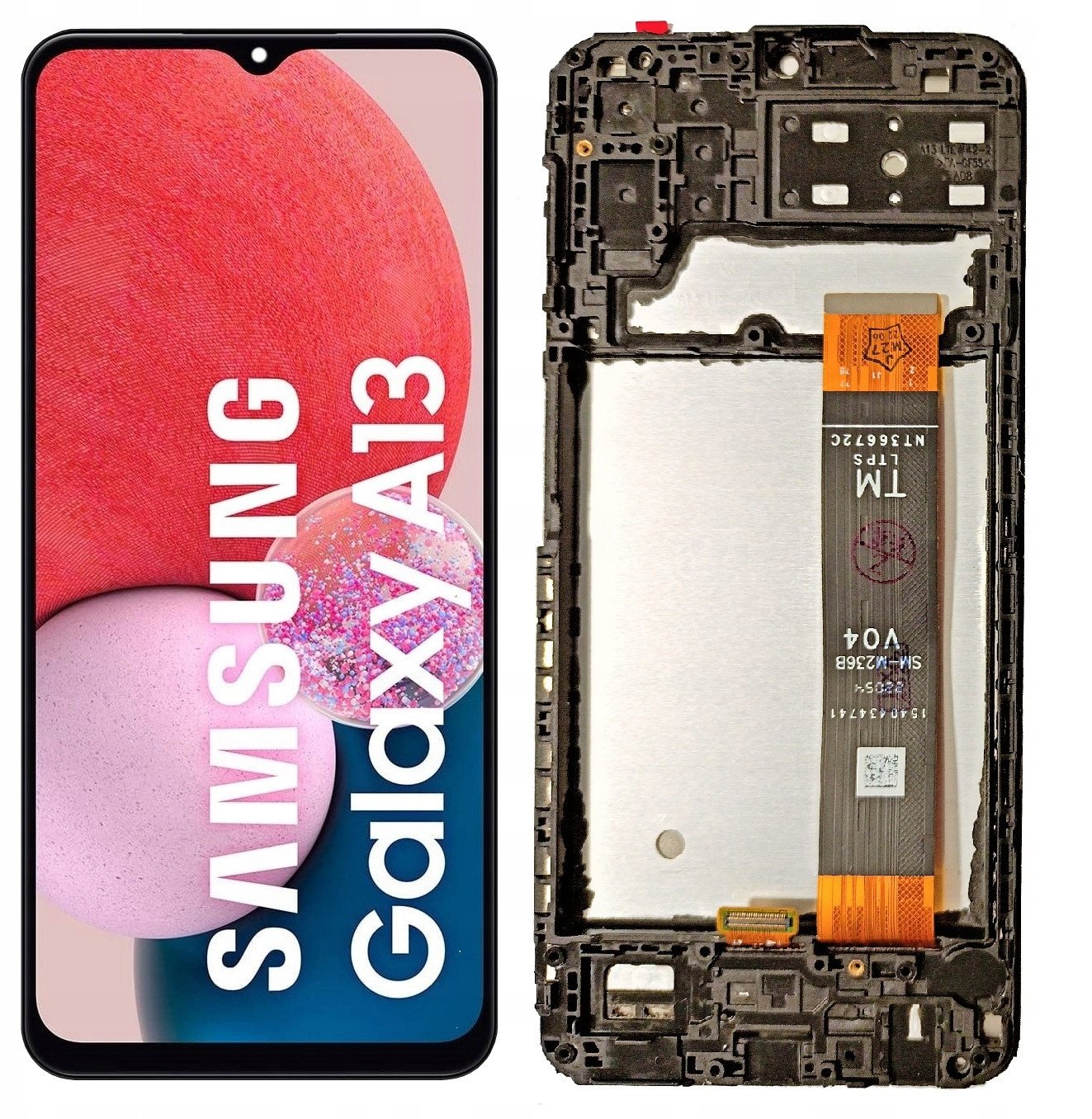 WYŚWIETLACZ EKRAN LCD DO SAMSUNG GALAXY A13 4G RAMKA SM-A135F SM-A135F/DS