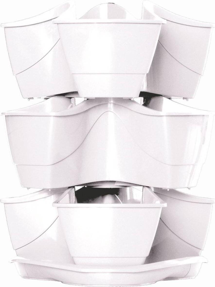 Prosperplast OGRÓD WERYKALNY DONICZKA KASKADA DO ZIÓŁ - BIAŁY