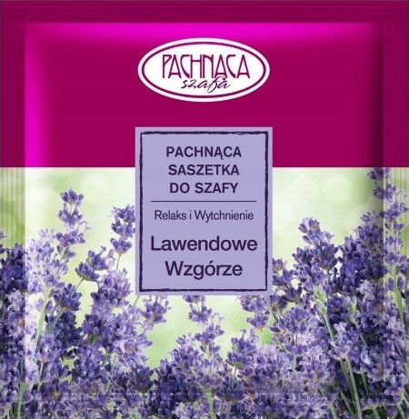 Pachnąca Szafa Lawendowe Wzgórze Pachnąca saszetka do szafy i samochodu 5g