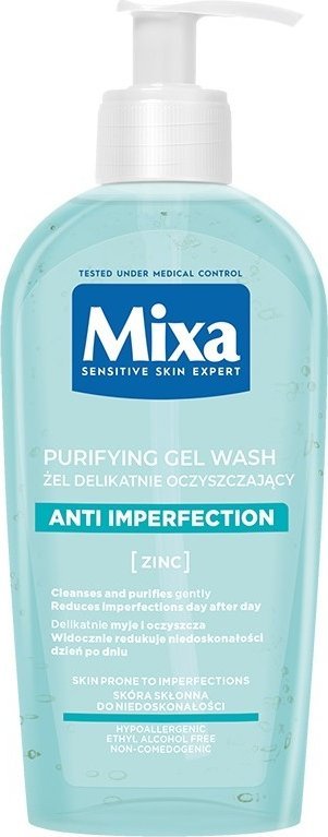 Mixa Żel oczyszczający przeciw niedoskonałościom 200ml