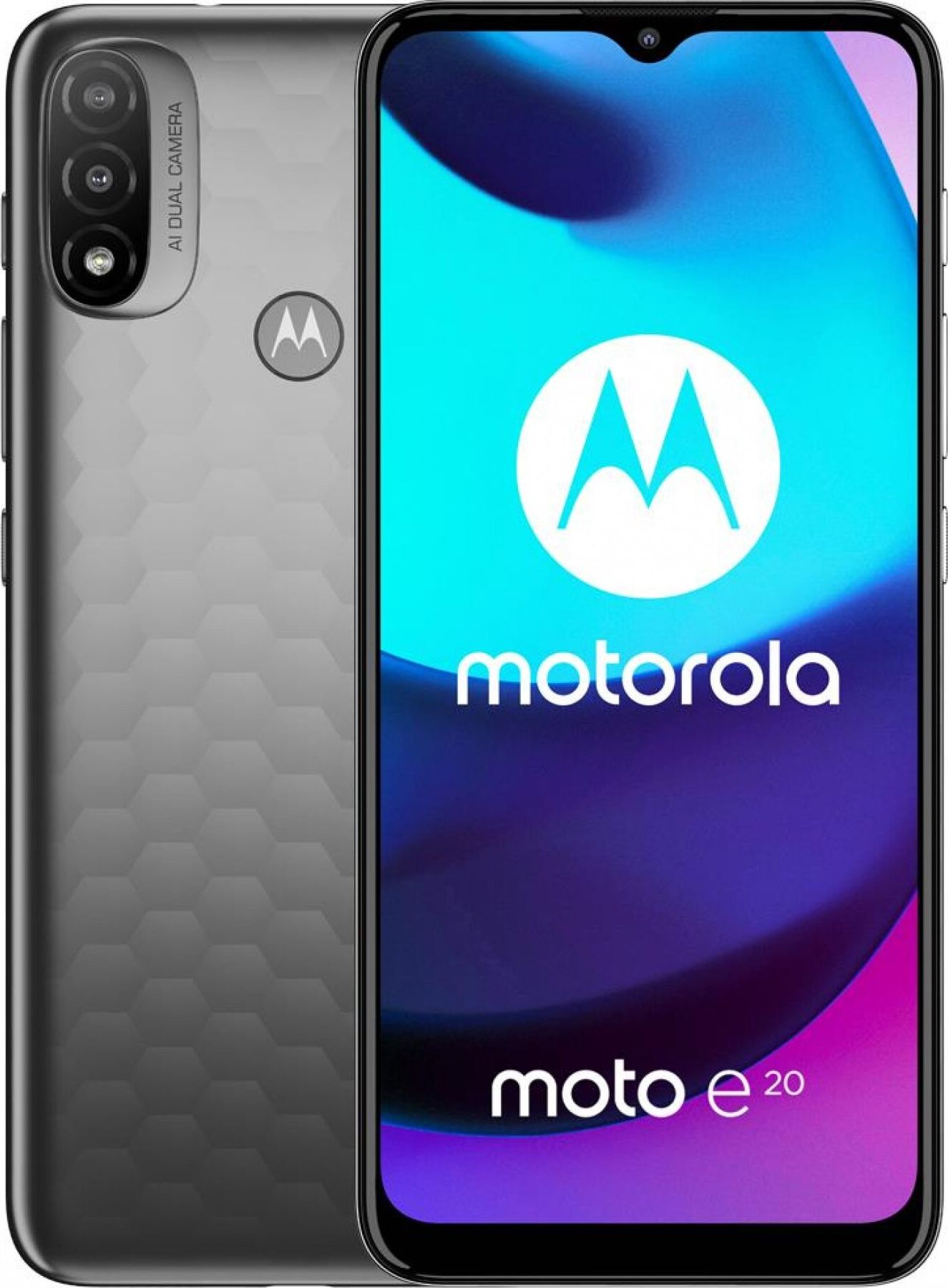 Smartfon Motorola Moto E20 2/32GB Szary (PARX0007PL)