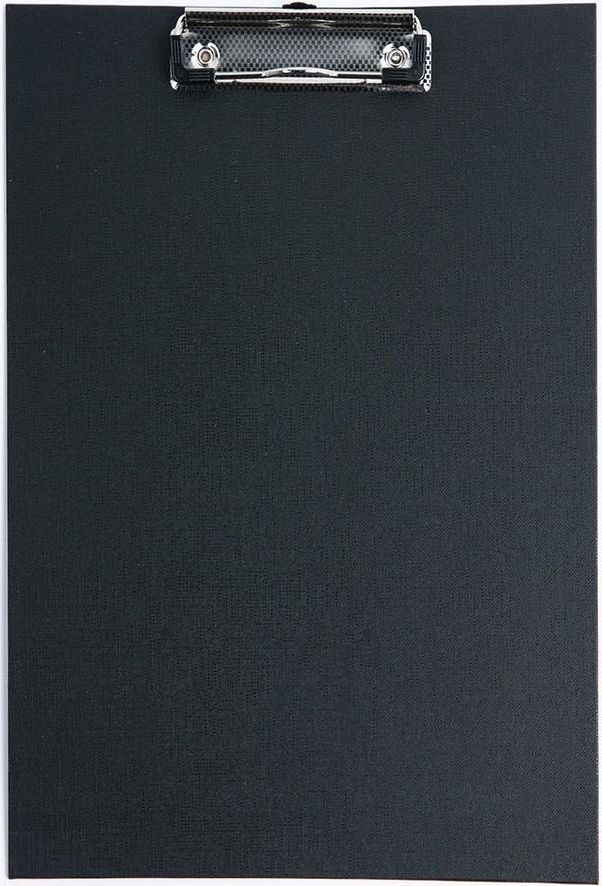 D.Rect Deska A5 PVC z klipem czarna D.RECT