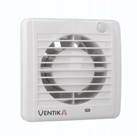 Wentylator osiowy fi 100 230V 5,5W 84m3/h 25dB łożyska kulowe z czujnikiem ruchu biały SOLID SILENT D100SRCR