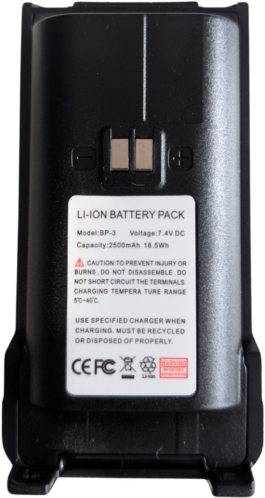 Bateria do TIDRadio H3