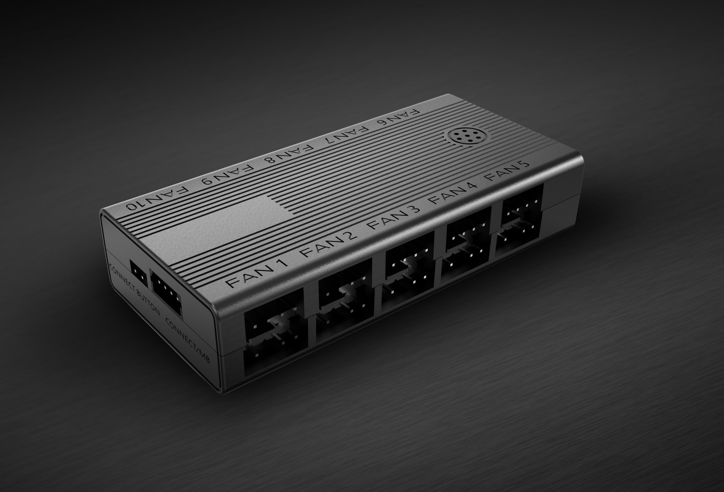 Mars Gaming MF3DPROKIT system chłodzenia komputerów Obudowa komputera Wentylator 12 cm Czarny