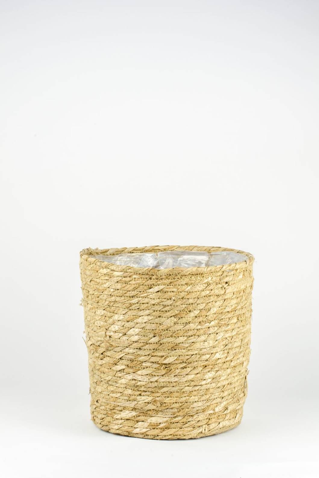 Tajemniczy ogród Kosz osłonka wiklinowa Moroccan naturalny XL 24,5 cm