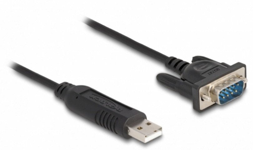 DELOCK Adapterkabel USB 2.0 Typ-A St zu 1 x Seriell 50cm