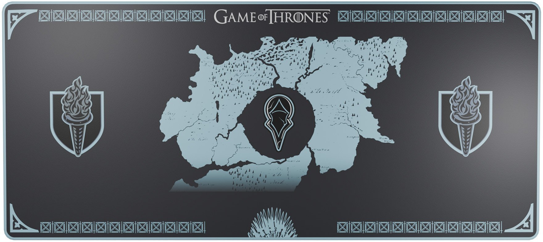 Lexip HBO Game of Thrones - Night King Edition Podkładka dla graczy Czarny, Niebieski