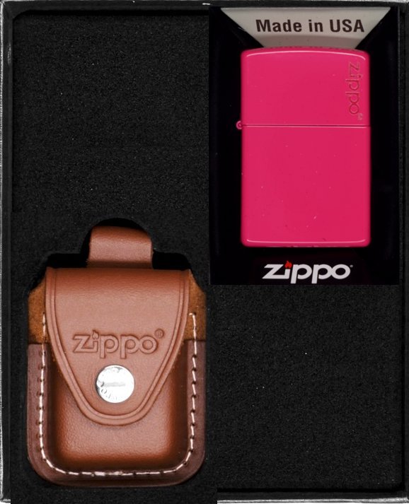 Zestaw ZIPPO Zapalniczka FREQUENCY LOGO Prezentowy No2