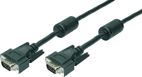 Kabel LogiLink D-Sub (VGA) - D-Sub (VGA) 5m czarny (CV0003)