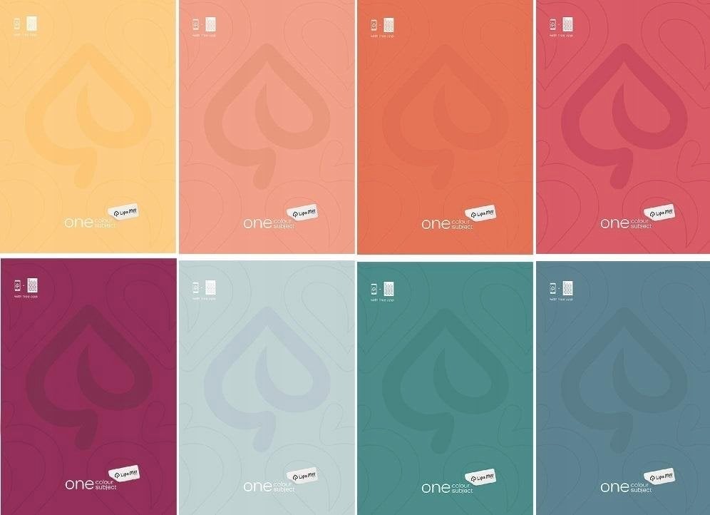 Santoro Zeszyt A5/60K kratka One colour (10szt) MAR MAR