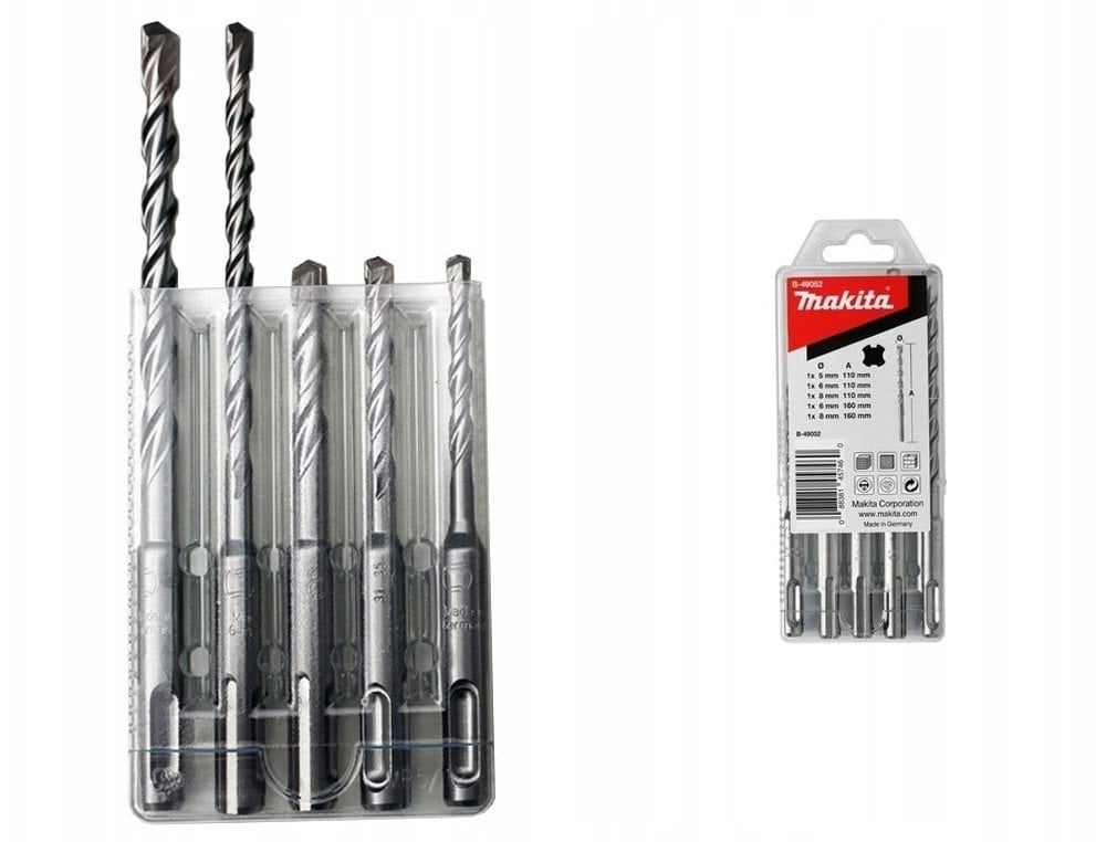 Wiertło Makita Makita B-49052 SDS-VPLUS Drill Set Nr2 5pcs.