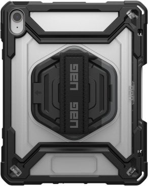 UAG Plasma HS Kickstand - obudowa ochronna z uchwytem do Apple Pencil, uchwytem na dłoń oraz podstawką do iPad 10.9" 10 gen
