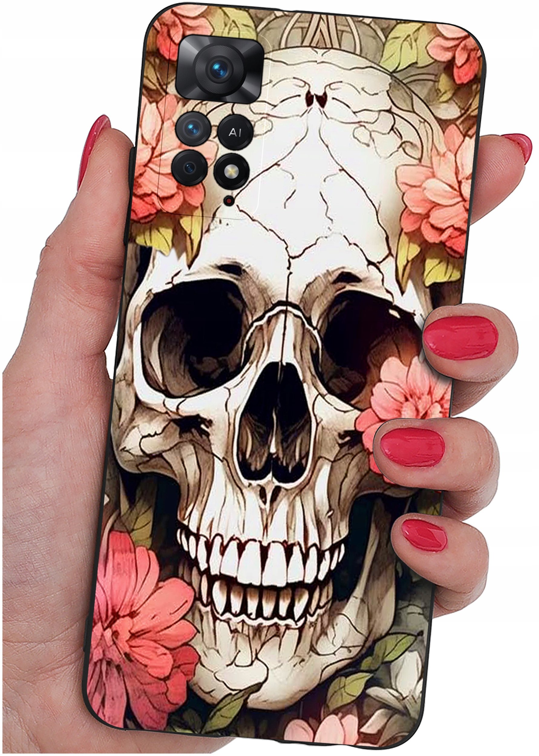 ETUI do Xiaomi Redmi Note 11 Pro | WZORY | SILIKONOWE MATT CASE + SZKŁO 9H