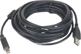 Kabel USB Gembird USB-A - USB-B 3 m Czarny (CCFUSB2AMBM10)