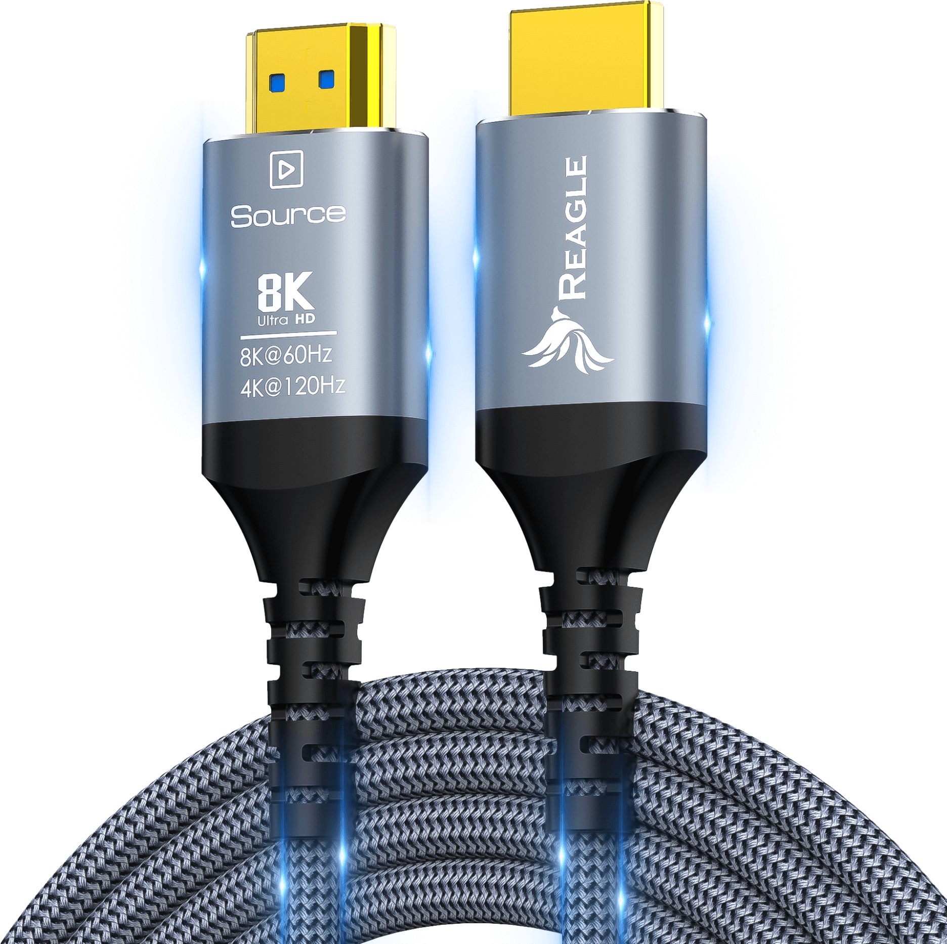 Kabel Reagle HDMI - HDMI 15m czarny