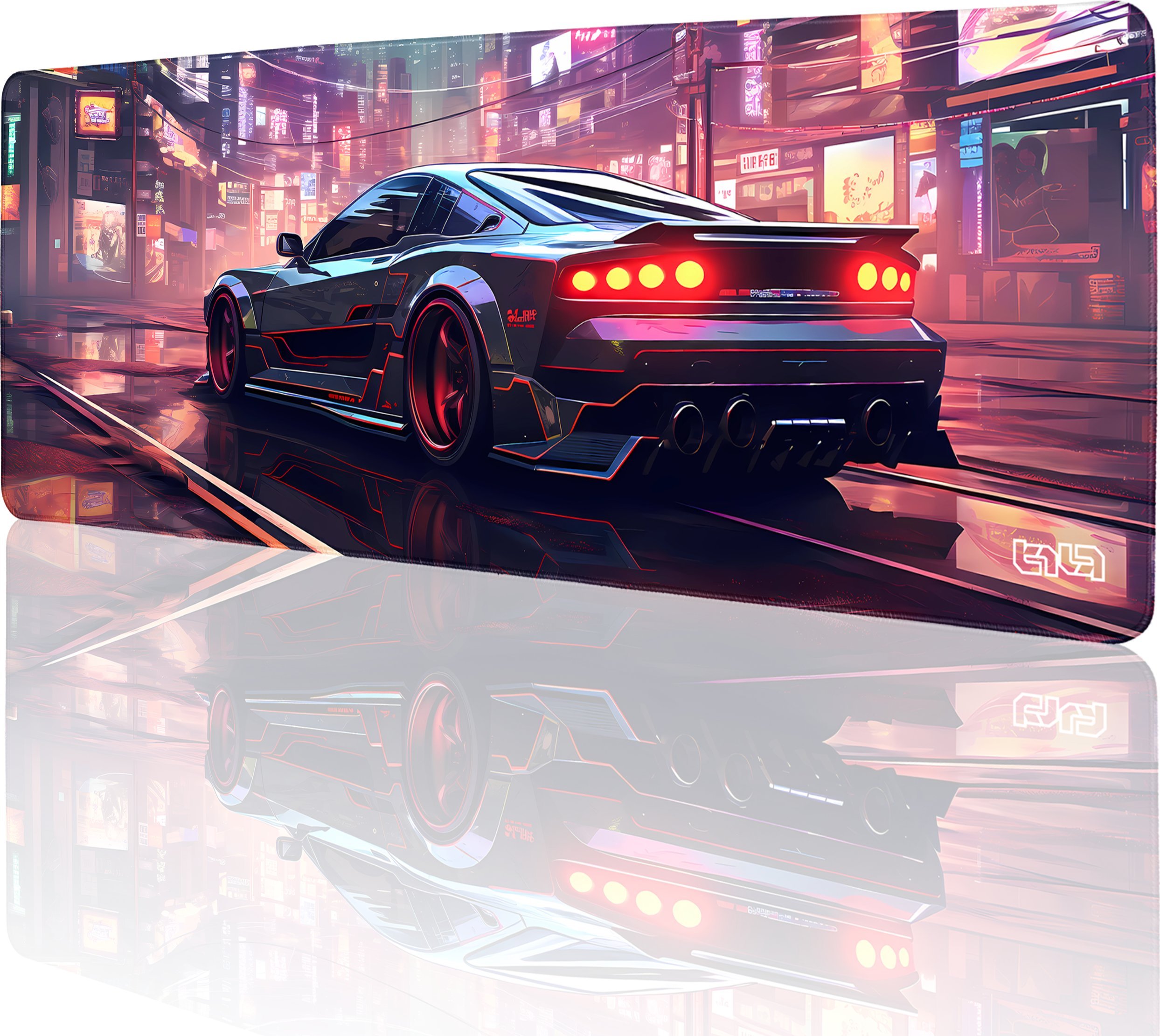 Podkładka Tilt DUŻA PODKŁADKA POD MYSZKĘ Tokio po Zmroku 80x30 TILT Wodoodporna Prezent