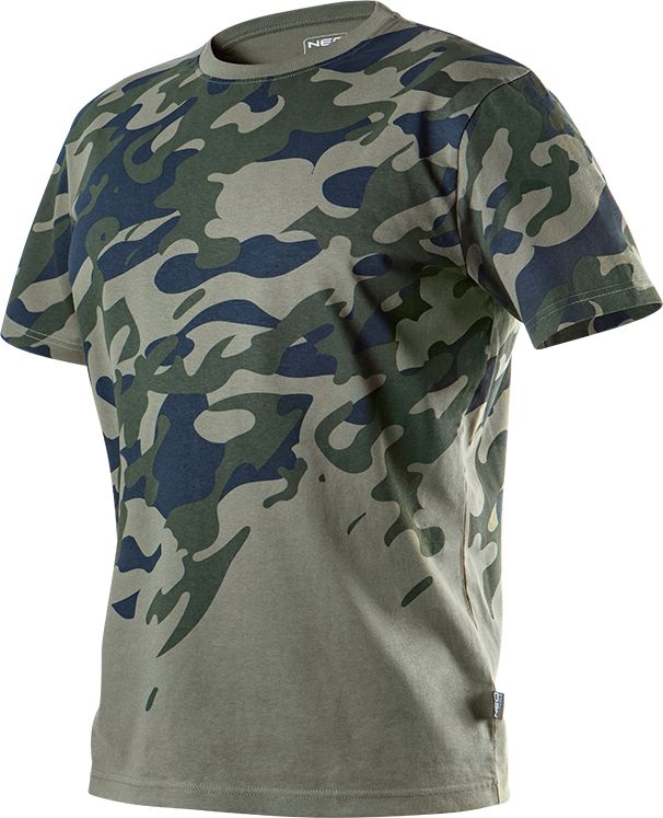 Neo T-shirt (T-shirt roboczy z nadrukiem CAMO, rozmiar XL)