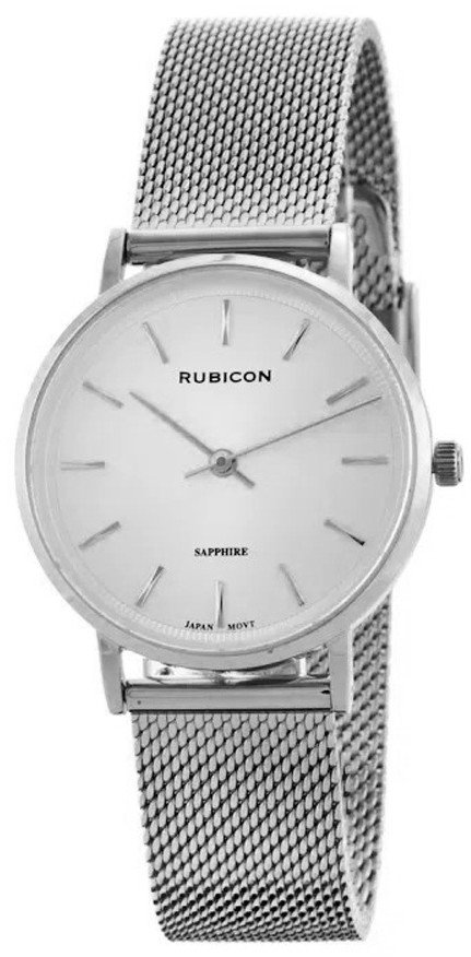 Zegarek damski RUBICON RNBD88 srebrny st - SZAFIR