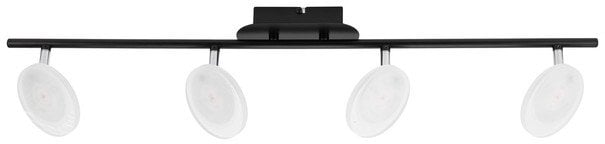 SPOT LED LIGHT PLATE 4X4W 3000K BL